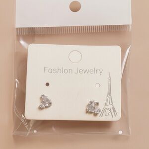 Elegant Silver Stud Earrings